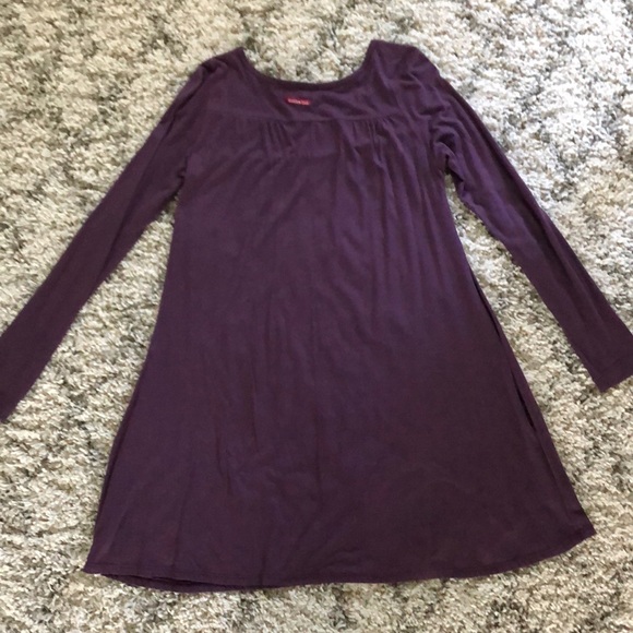 Hard Tail Babydoll cotton long sleeve dress - Picture 2 of 5